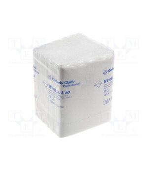 7456 WYPALL L40 Cleaning cloth: cloth; white; 56pcs; L: 36.5mm; dry jSvKEP4zy2Ke8N17rYIoVq7X1pKfsscRVImFs7UuScE