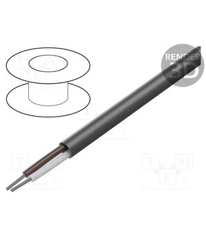 0022642 Wire; LiYY A; 2x19AWG; unshielded; 300V; Cu; stranded; dark grey Jl8509iTObeDcLl6oiTvkd34drNMUpq608gHUIS4rmE