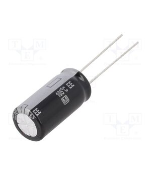 EEUEE2G100 Capacitor: electrolytic; THT; 10uF; 400VDC; Ø10x20mm; ±20%; 8000h r2nN9JYvxoJvHoB-29aGlH_kaztjjj2EToR9Z6yhBCw