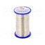SCW-0.70/500 Silver plated copper wires; 0.7mm; 500g; Cu,silver plated; 145m rivJIUUsNST1eWqsxQeEGMGi8NUr8ApFNNo8i_ajSEM