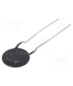 B57237S0259M000 Thermistor: NTC; 2.5Ω; Ø: 15mm; -55÷170°C; 3.1W; ±20%; THT; 2800K MqtSwxpbue6Mc10h64H1QG-4_3557WrcfQj96Ylyxn4