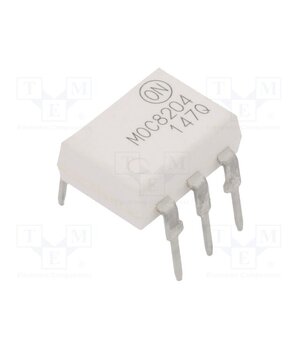 MOC8204M Optocoupler; THT; Ch: 1; OUT: transistor; Uinsul: 4.17kV; DIP6 aBxTsOCAk8YcCRMTaCuaeVUITbGdAHyCtS5Ydu1M5po