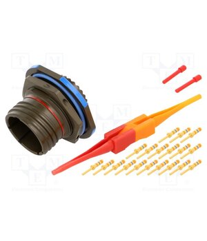 D38999/24WD19PN Connector: military; socket; male; PIN: 19; straight; crimped; 7.5A 664miTn7ujjJl0isHyVXXoe46AnAewnwocjEvUn-Lqg