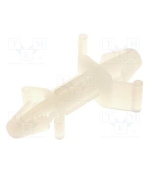 CS-0610 PCB distance; polyamide; L: 9.6mm; snap fastener; natural; UL94V-2 -nRkCNHCmfLs2yw9aC19ZP7fJRanATbm0W1Y8S5lmd8
