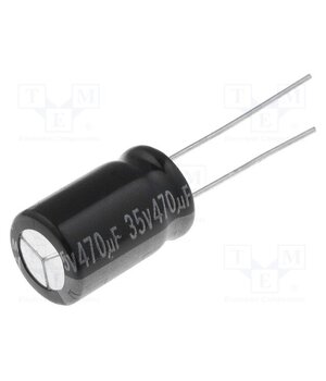 EWH1VM471G16OT Capacitor: electrolytic; THT; 470uF; 35VDC; Ø10x16mm; Pitch: 5mm c74NmUNKvcKDgJ31dBu0nuGveucisLc6c5Np6bHpmlM