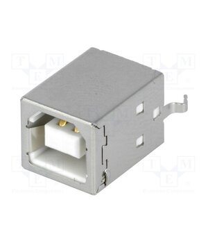 USBB-BV Connector: USB B; socket; THT; straight _XoSl6Z6bsOgX1BHliW838-jlpCNInf5d0zFMazxCR4