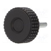 MBT.30 P-M6X20-C9 Knob; Ø: 31mm; Ext.thread: M6; 20mm; H: 24mm; technopolymer PP; MBT-P 9C5nRm8b9X6ONTBmysZGzh_7QiCYSlA-GuPjyQ91Alc