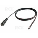 CABLE DC 2pin female 2.1/5.5mm, 0.8m, for  LED tape