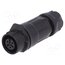 2198 Connector: circular; plug; size 12; 02; female; PIN: 3; 125V; 5A; IP67 5twCA5ysBpNdQh7R6gTfKUulVoULdfz9s3FjeBZhx5U