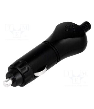 A13-26A Cigarette lighter plug; Sup.volt: 7÷12VDC; Inom: 8A; 12V/8A; black PnrjGCWKuu2_JGkQtWP6ZWyEyGnZBRkBa9PxAG6fOaY