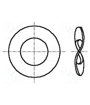 1227769 Washer; wave,spring; M3; D=8mm; h=0.5mm; spring bronze; DIN 137B sUhTW19pd8bhmK2m7JorLte9Z2LYuUbYAW9tmf4NfoM