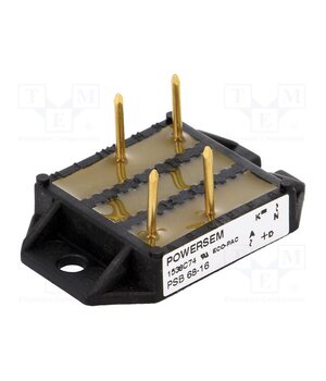 PSB 68/16 Bridge rectifier: single-phase; Urmax: 1.6kV; If: 68A; Ifsm: 480A rHSDvDRnDeylMlG0ydgEW5fJA-uv-3SHdHUAERhZTCk