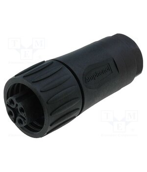 C01620D00311012 Connector: circular; plug; for cable; PIN: 4; female; IP65,IP67 Fo_jF3ETYZE4YZVqmWoIyrGT5M9Nv0FI4P03XVoCqeo