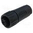 C01620D00311012 Connector: circular; plug; for cable; PIN: 4; female; IP65,IP67 Fo_jF3ETYZE4YZVqmWoIyrGT5M9Nv0FI4P03XVoCqeo