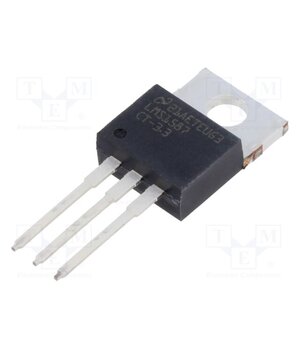 LMS1587CT-3.3/NOPB IC: voltage regulator; LDO,fixed; 3.3V; 3A; TO220-3; THT; tube; Ch: 1 G3H0GP_9YVKevkuLf41voV1DK-MI6sLFKKSyvf3t5K0