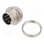 09 0123 00 06 Connector: M16; socket; male; PIN: 6; 5A; 250V; soldering; IP67; 18AWG U5sSo2D25aowS-h8zAEtWmgUkeVOs16fYHCuavYUJEw