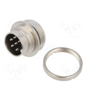 09 0123 00 06 Connector: M16; socket; male; PIN: 6; 5A; 250V; soldering; IP67; 18AWG U5sSo2D25aowS-h8zAEtWmgUkeVOs16fYHCuavYUJEw