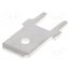 3866A.28 Terminal: flat; 6.3mm; 0.8mm; male; THT; tinned; brass 2wvWRRRWPAbHzFdoa92wk5py0ztFpZqpLPws5aCYgNM