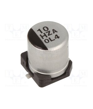 EEHZA1H100R Capacitor: hybrid; 10uF; 50VDC; SMD; ESR: 120mΩ; ZA; ±20%; Ø5x5.8mm NTfGNEt58XbgBIG8Yk-2WY1oylz3CsnEQvGTa0cKDJo
