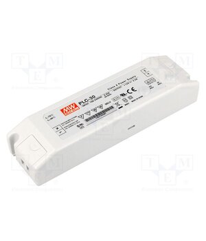 PLC-30-27 Power supply: switching; LED; 30.24W; 27VDC; 1.12A; 90÷264VAC; IP20 c3bJFEWLXSRESGPwWecG14yG1EEvMEaau240cgI4T5w