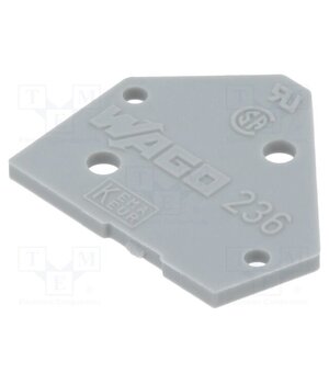 236-100 End piece; grey; 236 fsRP5u_StZtkootwQvfZu5zhDI5OM_VWrN64yNU8mYY