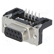 09661126602 Connector: D-Sub; PIN: 9; socket; female; on PCBs; angled 90°; THT XNgFVCwvHmvDzgj0_AlqW4cT2jdhfWxEjNgTIM7b3RU