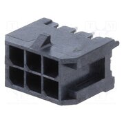 10127721-061GLF Connector: wire-board; socket; male; PIN: 6; Minitek® Pwr 3.0; THT 22r_XdvWVouIEFY-1QX9jYKSGi9sFHIo8NzCKKXEaIw