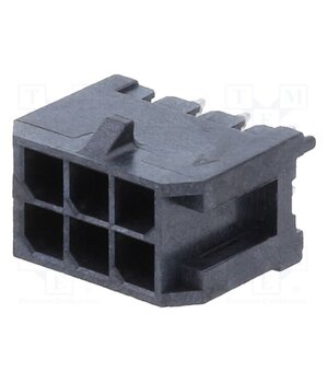 10127721-061GLF Connector: wire-board; socket; male; PIN: 6; Minitek® Pwr 3.0; THT 22r_XdvWVouIEFY-1QX9jYKSGi9sFHIo8NzCKKXEaIw