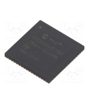 PIC32MX575F256H-80I/MR IC: PIC microcontroller; 256kB; 2.3÷3.6VDC; SMD; QFN64; PIC32; tube ZplNFO1MK0jOsYtI80HHK5JtOfqGYy4s4liN_lkTkgg