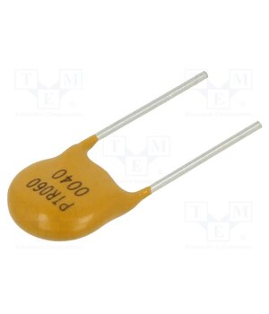 PTR060V0040-BK Fuse: PTC polymer; 400mA; Imax: 40A; THT; PTR060V; bag gwn3pd6xkPyqiKgz6KXsRUr43Abll3odAzNtSu1bhGE