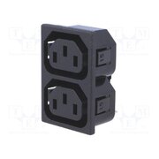 0909.0001 Connector: AC supply; splitter; 10A; 250VAC; C13 (F); IEC 60320 dgTxxfu8UeNJYL8A31953LWgo71b4LSw1k675wLljPk