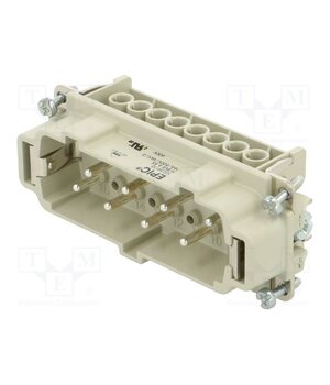 10239110 Connector: HDC; contact insert; male; EPIC H-BVE; PIN: 8; 16A; 630V MiS3Qg-F8cUZyJhnzAeZW4V-9FgaAtB97-AOp45OgzQ