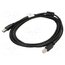 CA-USBA-11CC-0030-BK Cable; USB 2.0; USB A plug,USB B plug; gold-plated; 3m; black TR2LyoaVLQlPNjEk2rqlTcBczLDQmS3sVkekmRL7jpg