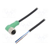 SAC-4P-10,0-PVC/M12FR Cable: for sensors/automation; M12; PIN: 4; angled; 10m; plug; 4A vSquUBHSUR901DhWnQgY4idNmoljIZMFfmNJedx5wwU