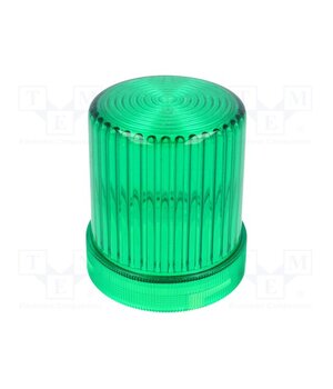 820006900 Cloche; green; Light source: bulb BA15D; IP65; Ø60x77mm; ABS; WLK XABTgwP9_4Qkrm556jCujRvMTg9uo6YesTPCiaLPw-M