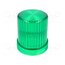 820006900 Cloche; green; Light source: bulb BA15D; IP65; Ø60x77mm; ABS; WLK XABTgwP9_4Qkrm556jCujRvMTg9uo6YesTPCiaLPw-M