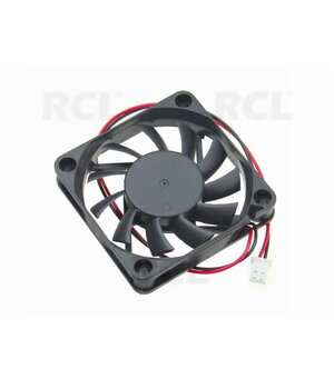 Ventilators 12 V, 60 x 60 x 20 mm, 19,8 CFM, 29 dBA, ar 250 mm vadiem un savienotāju RM2,54 mm

 IVT1206_2.jpg