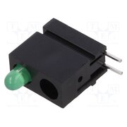 1801.0831 LED; in housing; 2.8mm; No.of diodes: 1; green; 20mA; 40°; 10÷20mcd wMQSC2ODdgl4Tsf0ui43yDAlV2OxnLz8Ur6LivJrrZ4