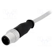 21348400383005 Connector: M12; plug; male; PIN: 3; straight; cables; 0.5m unnB44J3zzw74evC5fuFxS5MT0osmqXAoGye5MlBsos