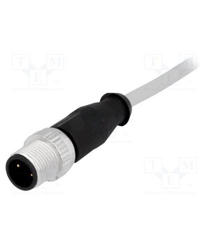 21348400383005 Connector: M12; plug; male; PIN: 3; straight; cables; 0.5m unnB44J3zzw74evC5fuFxS5MT0osmqXAoGye5MlBsos