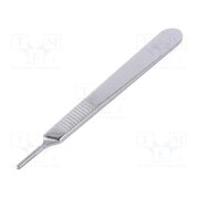 3 Scalpel holder; 125mm Pcra4WFcVs6mPw5C7S5WUhZ1VFPqTiJ0coXYqE4Nh7A