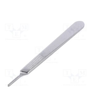 3 Scalpel holder; 125mm Pcra4WFcVs6mPw5C7S5WUhZ1VFPqTiJ0coXYqE4Nh7A