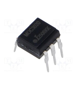 MOC3020 Optotriac; 5.3kV; triac; DIP6; Ch: 1 0k1XG__VSLhEZ2oGj3_lUBbQquKRqOdAh9RAGSYAs5I