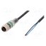 AB-C4-5,0PUR-M12FS-2L Cable: for sensors/automation; M12; PIN: 4; straight; 5m; plug; 4A 5GmqFVQrcuMrT-bUNFWSEyyLKx78Z9Zvye5I5vFRQ-Y