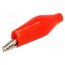 CRCLRE-01 Crocodile clip; 60VDC; Grip capac: max.6mm; Overall len: 36.5mm BjPfCCmvZJiwzsw58hKvMl9H4kCuMWWLrFprfVJmw8I