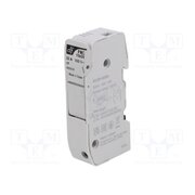 483530 Fuse holder; 10.3x38mm; for DIN rail mounting; 32A; 500VAC; grey eAv3aV-4bptJKPhMAajh5PkLLb1Y5gZpS1m49NrC6BQ