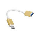 Kabelis - adapteris OTG USB-C (type C) (K) > USB 3.0(L) 0.2m