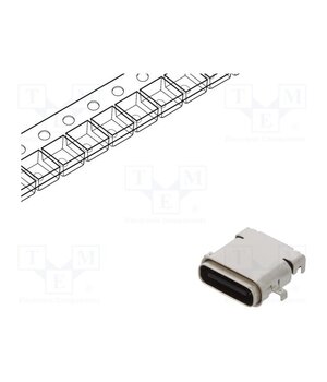 USB-C31-S-RA-EH-WP-BK-CS3-HF-TR Connector: USB C; socket; SMT; angled 90°; sealed; USB 3.1 9kqpUNepFM_Z81SY_7TLk_6b8Iuuisp1cejJsItP2T0
