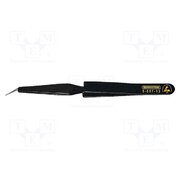 5-058-13 Tweezers; Blade tip shape: sharp; Tweezers len: 120mm; ESD B5QDclc1jPrkrbH5ObMJQFhm-XEnkRZNN0ZFTdN2dRc
