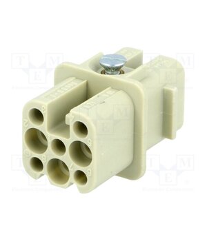 09360083101 Connector: HDC; contact insert; female; 10A; 50V; Han® D; PIN: 8 vrWgmyiLCgTqR0RjnAZZUiDk-OH1FkWUc71pyNkS96U